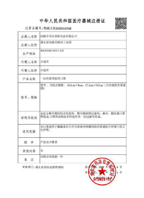 醫療器械許可證